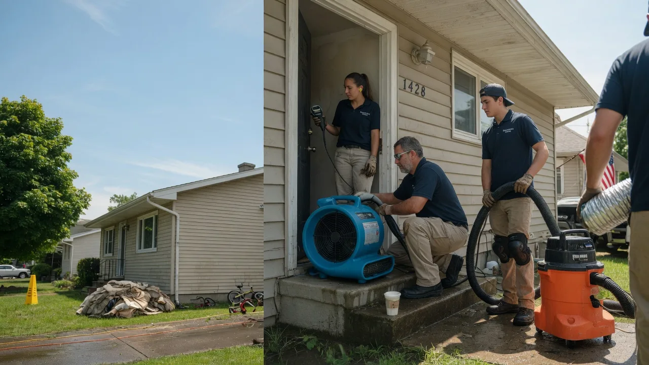 Water Damage Restoration in Sadler, TX near me